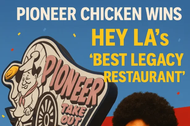 Pioneer Chicken Wins Hey LA’s “Best Legacy Restaurant”