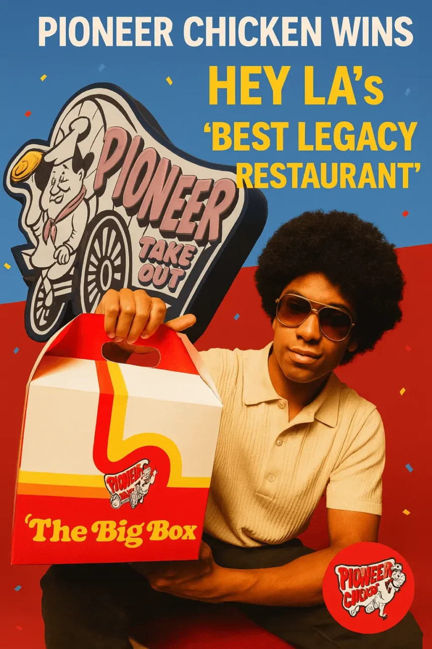 Pioneer Chicken Wins Hey LA’s “Best Legacy Restaurant”